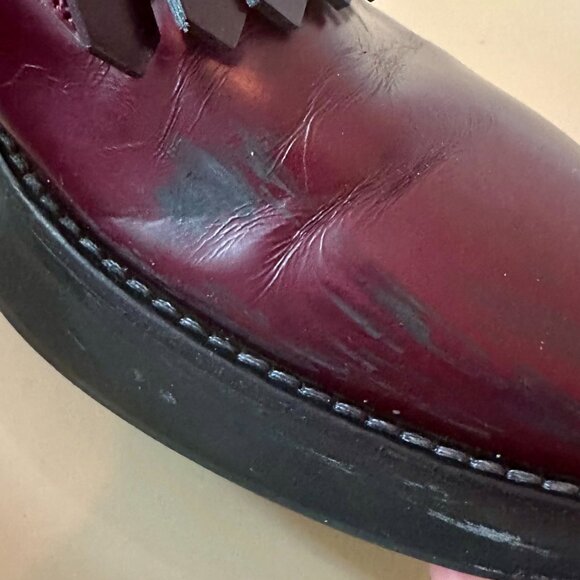 Marni Burgundy Derbies - Picture 2 of 11